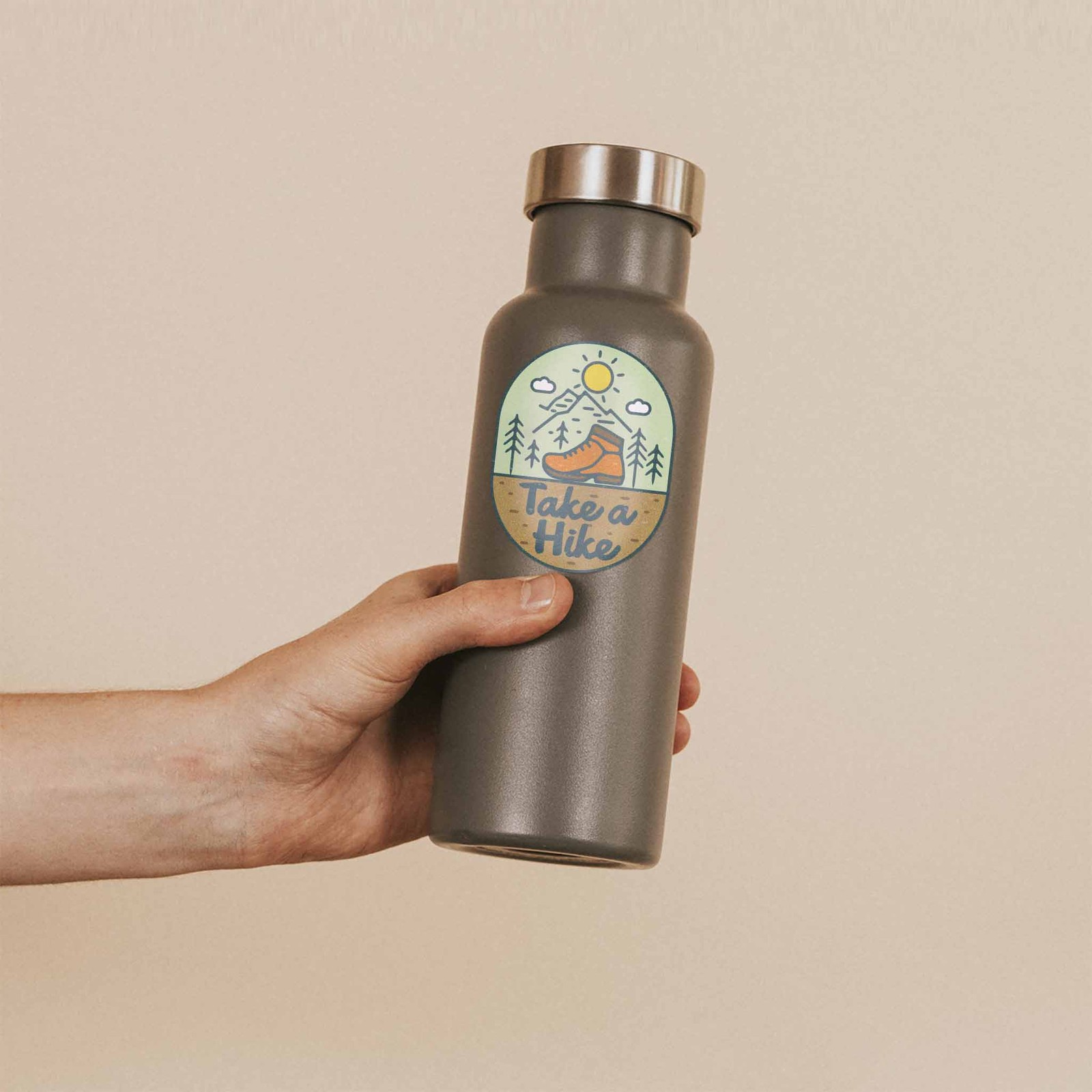 Take a Hike Sticker – Cute Outdoors Decal