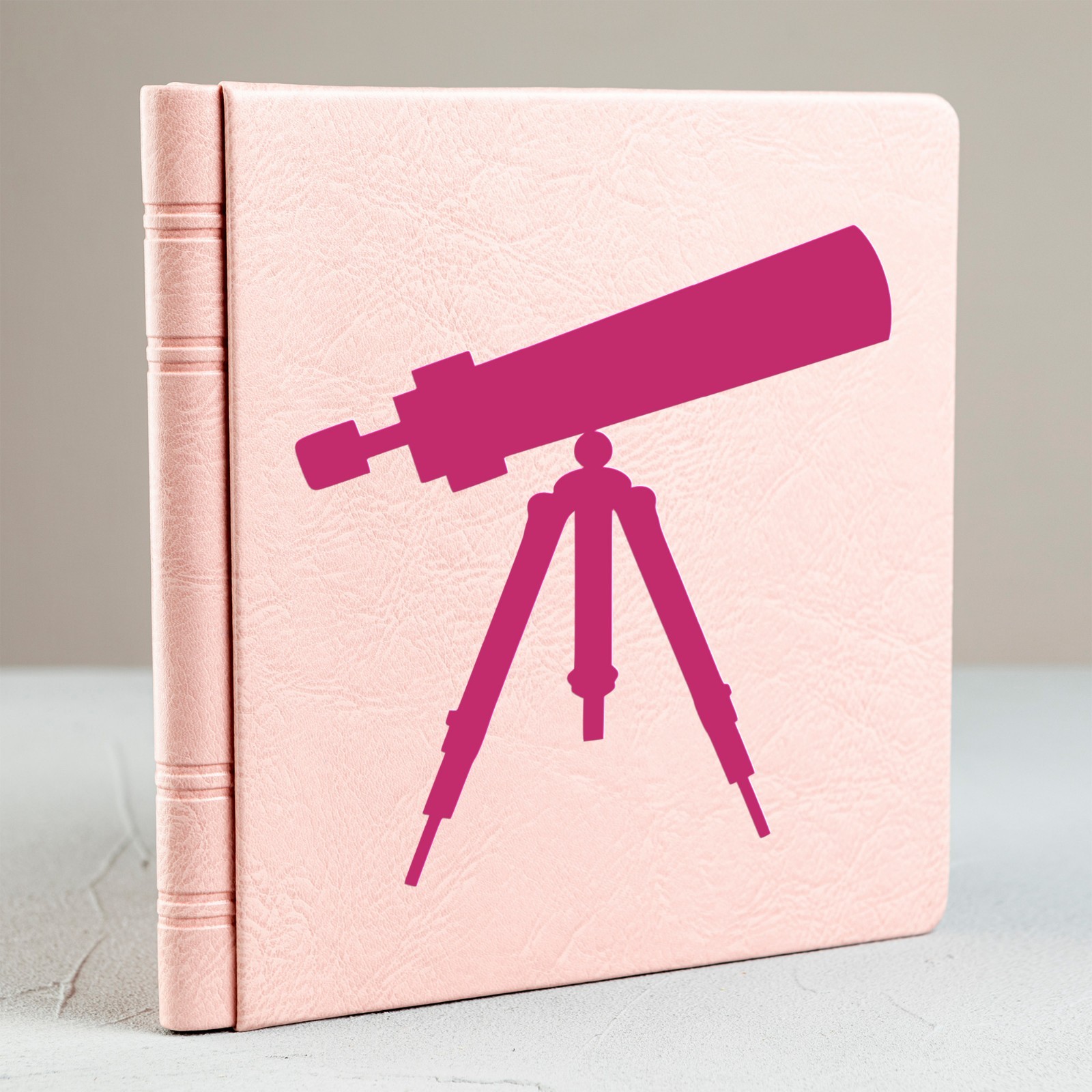 Telescope on Tripod Vinyl Decal – Astronomy Stargazing Sticker – 20 Colors