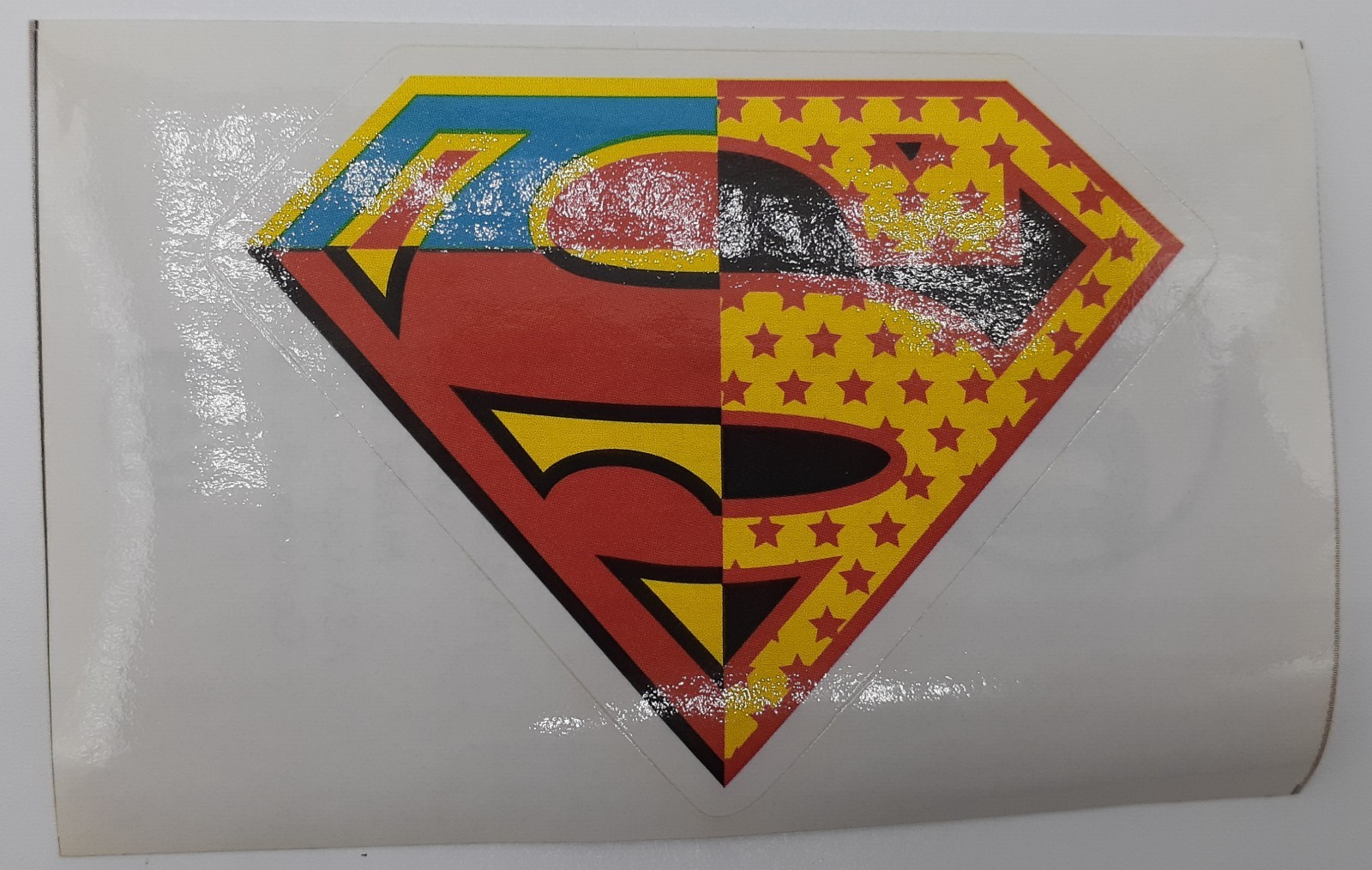 Superman Sticker Rare DC Comics Batman The Joker Aquaman Two-Face Lex Luthor Fun