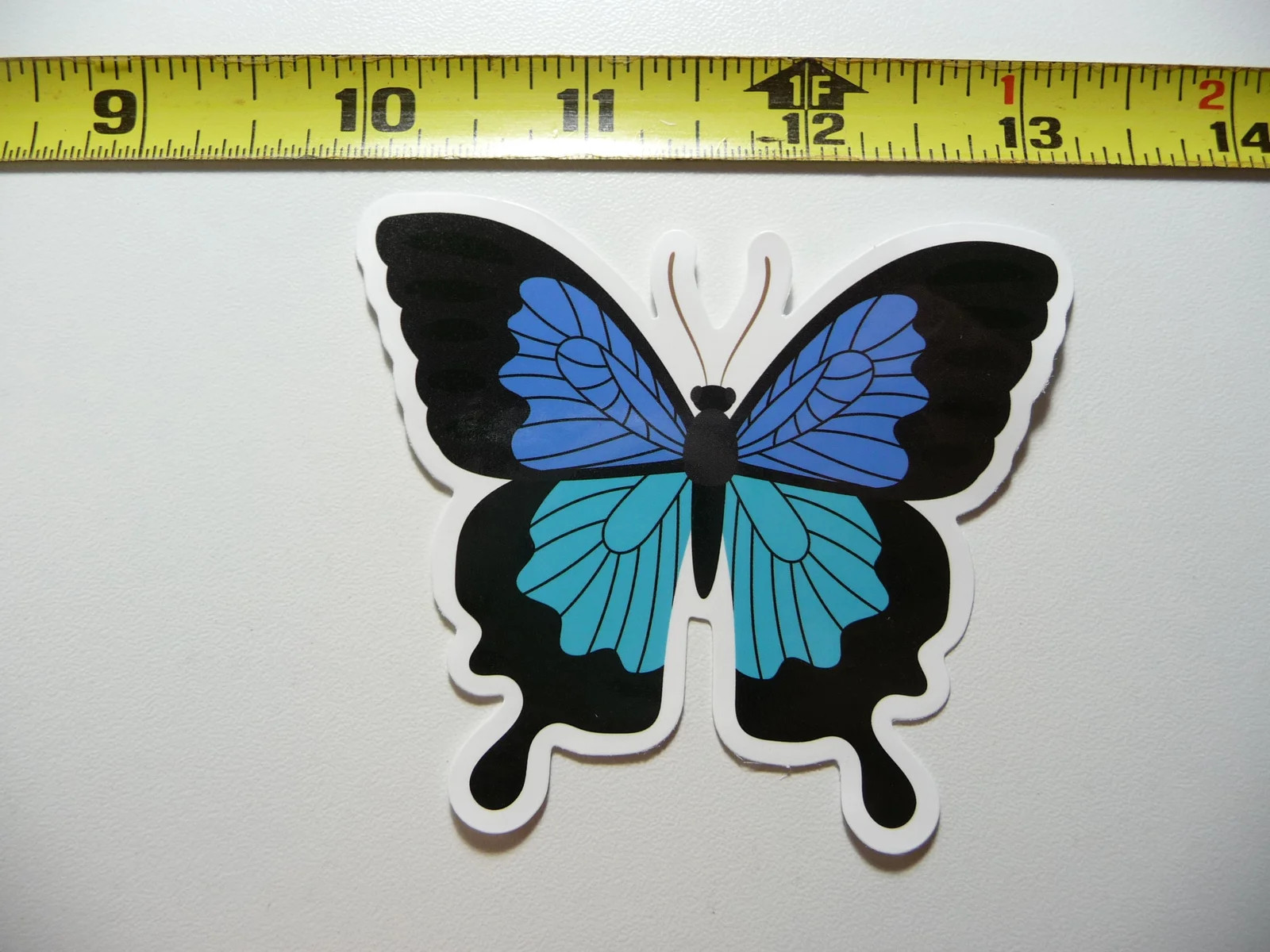 BUTTERFLY #7 SMALL STICKER DECAL BUG INSECT FUN FUNNY