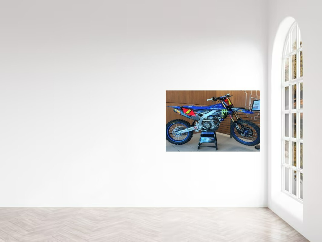 Deegan Supercross Bike Wall Vinyl Decal Poster Dirt Bike (Removable Adhesive)