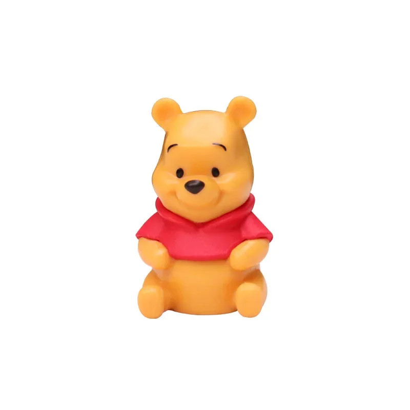 10pcs/set Cartoon Winnie The Pooh Action Figure Toy Pooh Bear Tigger Eeyore Pigl