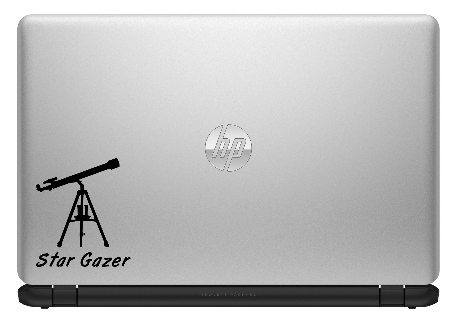 Refractor Telescope – Star Gazer – Custom Vinyl Sticker – Decal
