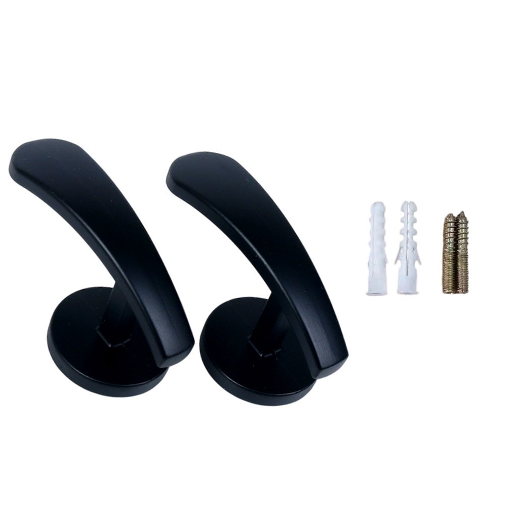 Zinc Alloy Wall Mount Curtain Tieback Hooks Compact 6.5 2.8 cm for Any Room