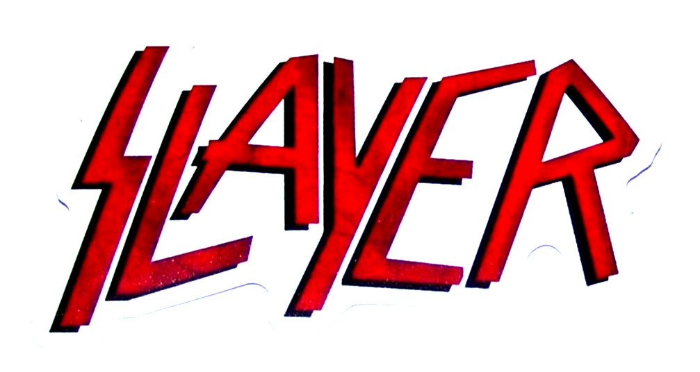 SLAYER Logo Die Cut Sticker Decal Music Band Rock Metal – Slayer