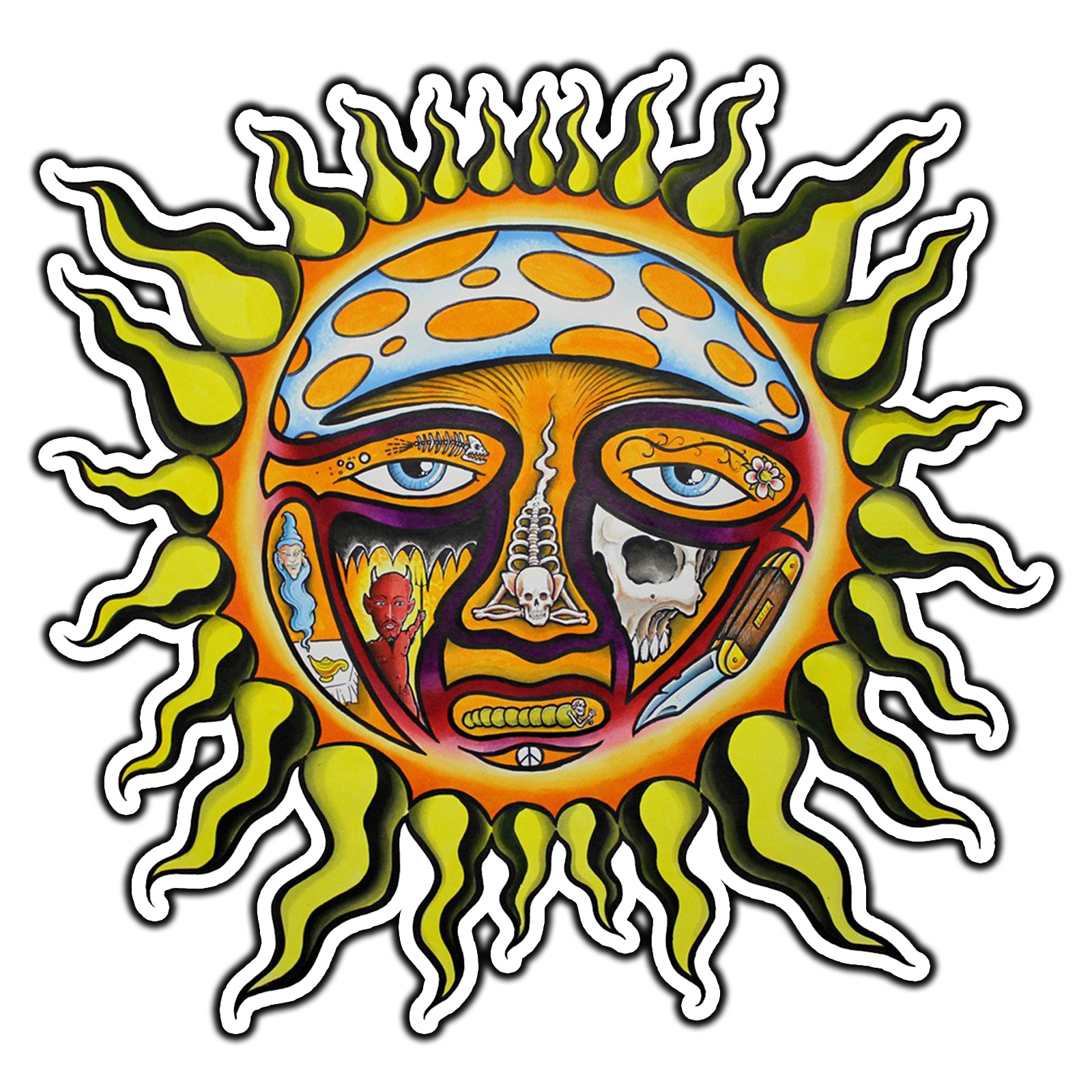 Sublime Rock Logo #1 Sticker Waterproof Vinyl Decal Die-Cut Laptop Car