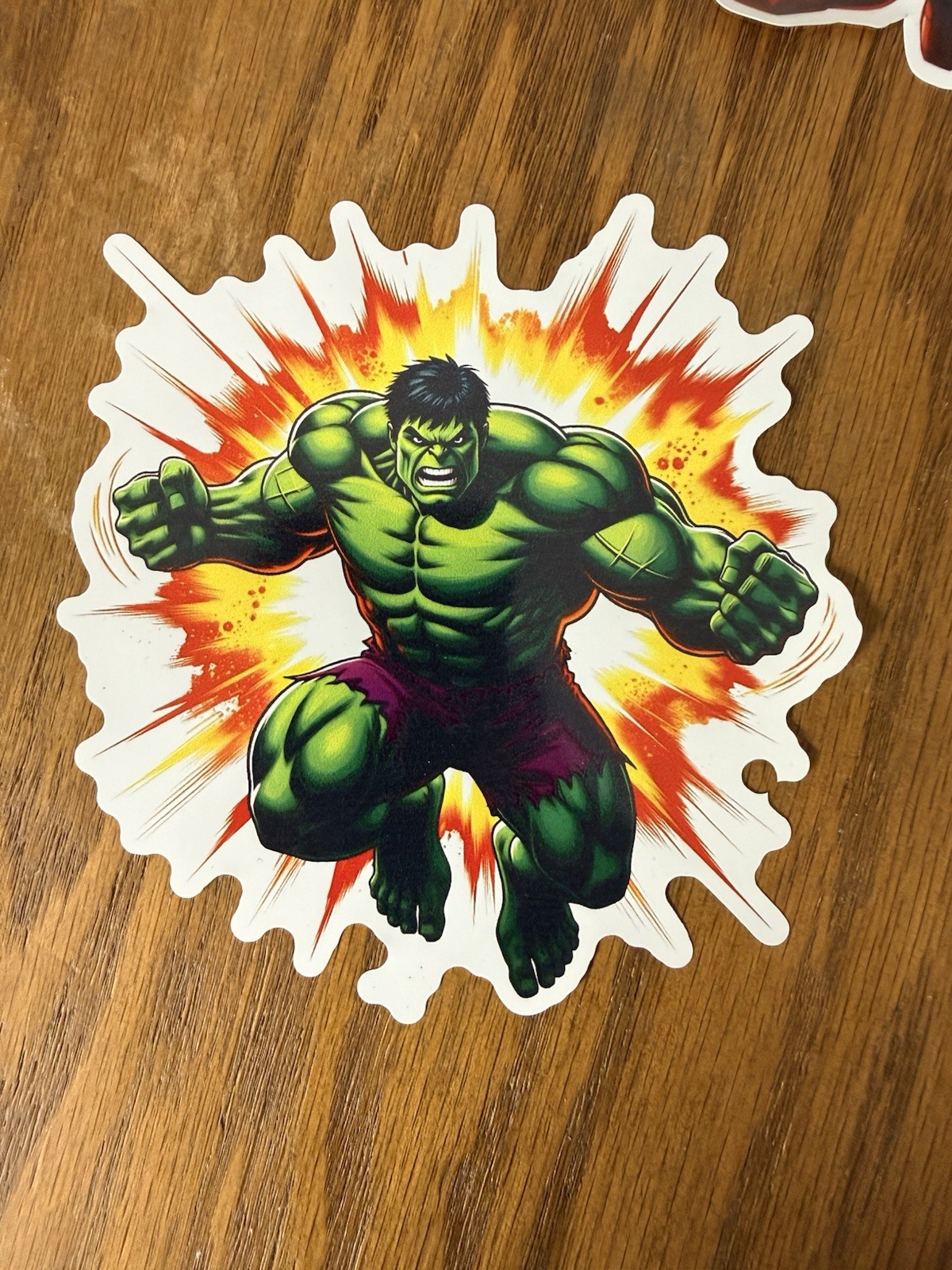 Incredible Hulk Regular Vinyl Decal