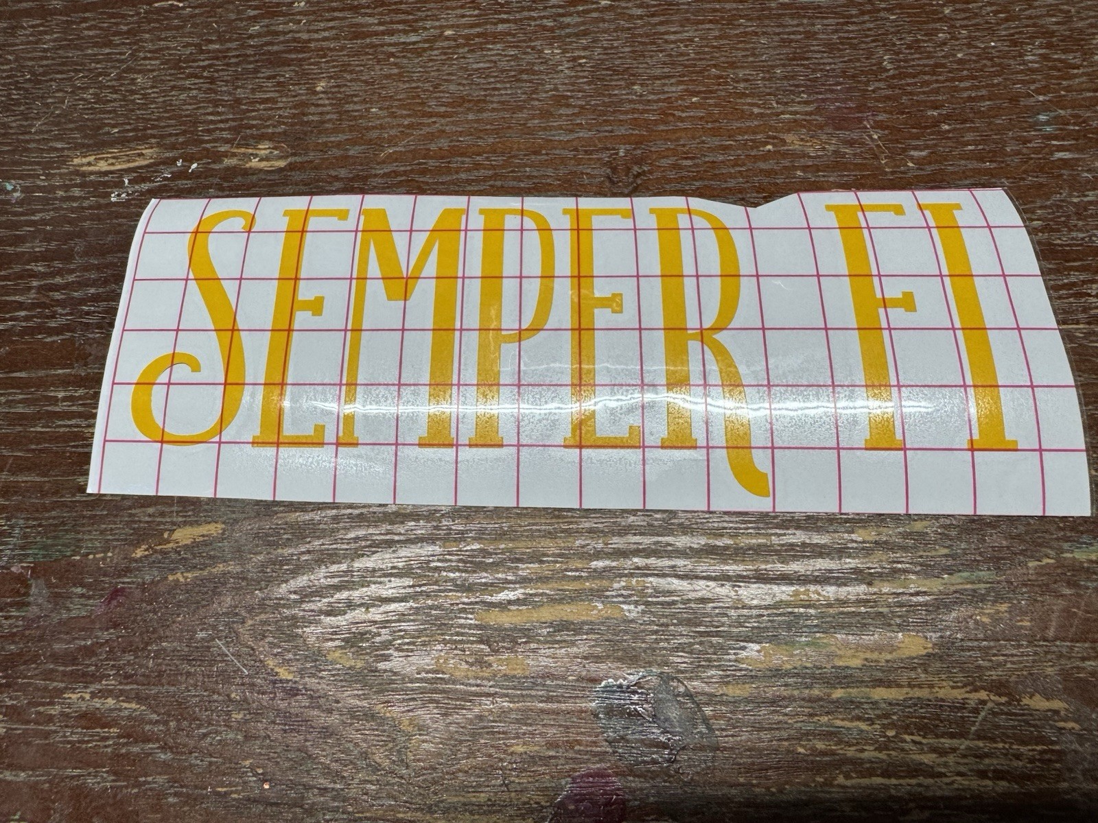 United States Marine Corps Semper Fi Vinyl Decal, “ Always Faithful” USMC