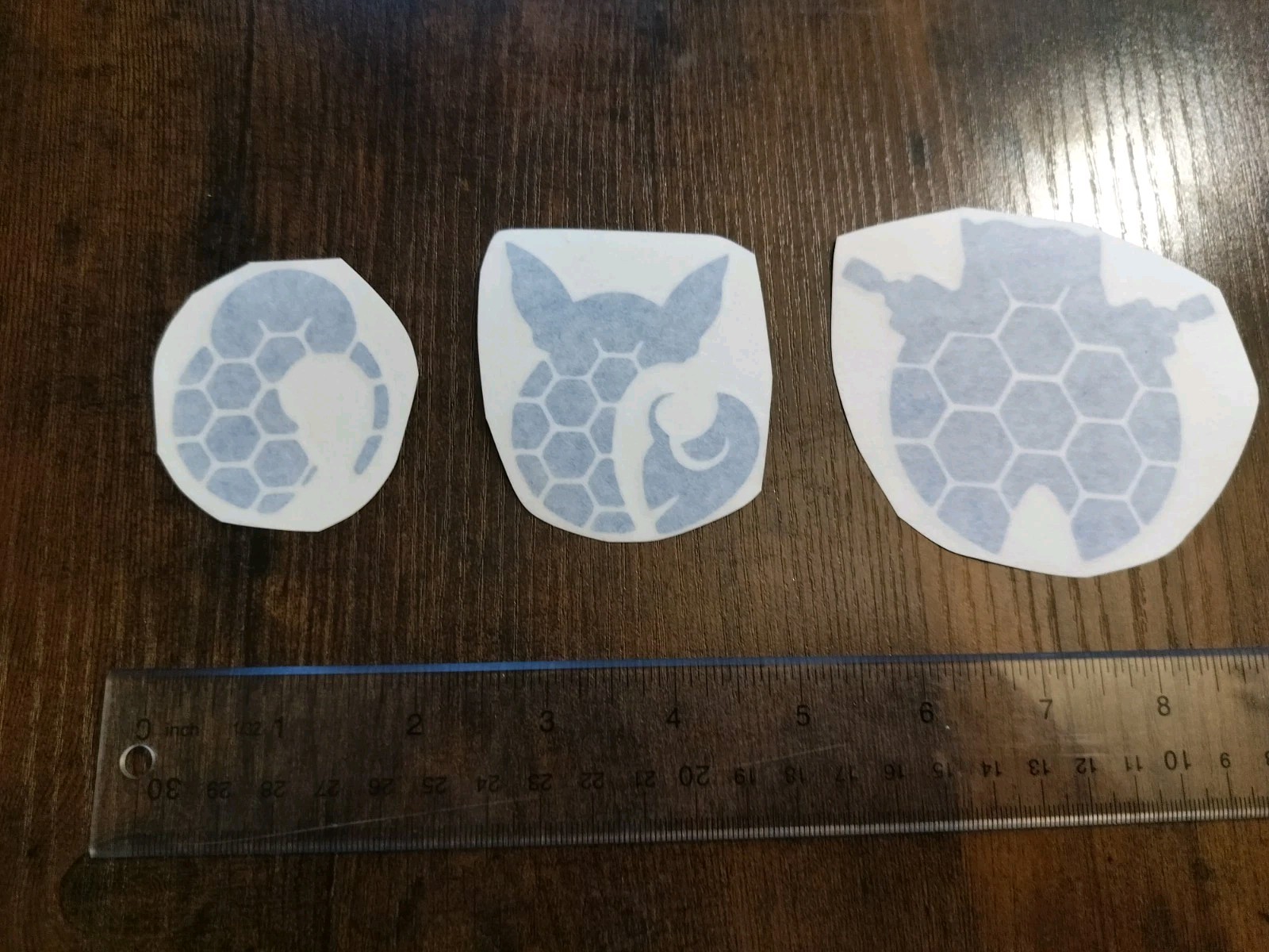 Pokemon Starter Evolutions Sticker Pack. 9 Stickers + Bonus Stickers