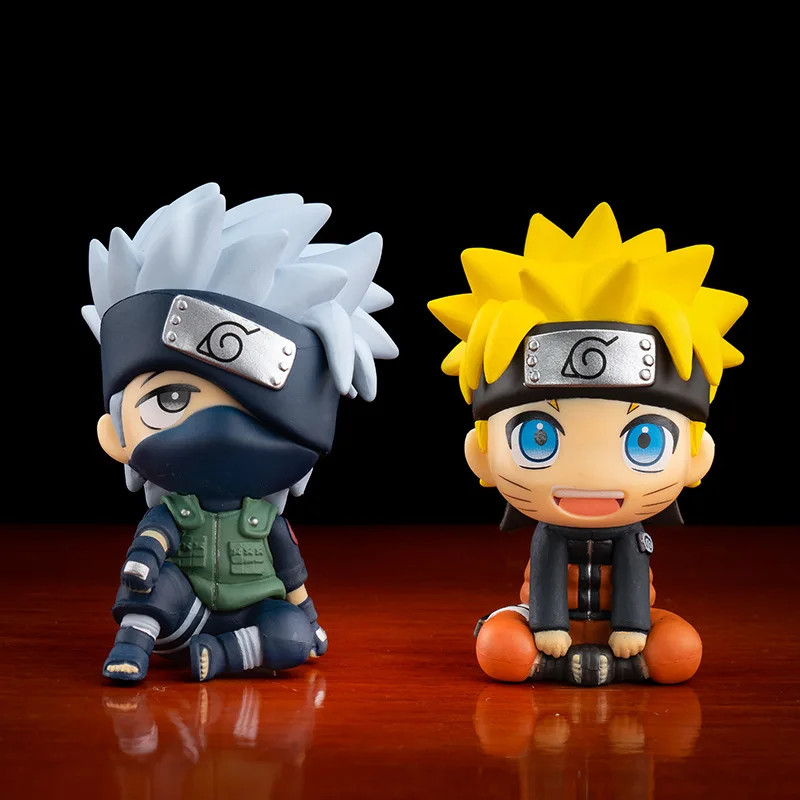 9cm Naruto Anime Figure – Kakashi Sasuke Itachi Q Version Action Figurine NEW