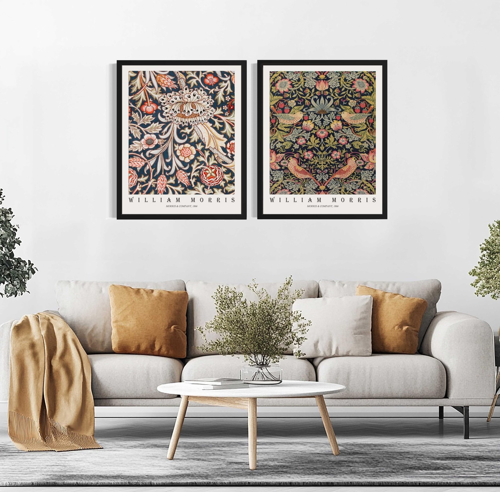 William Morris Vintage Flower Wall Art Poster Prints, Painting Photo Pictures…