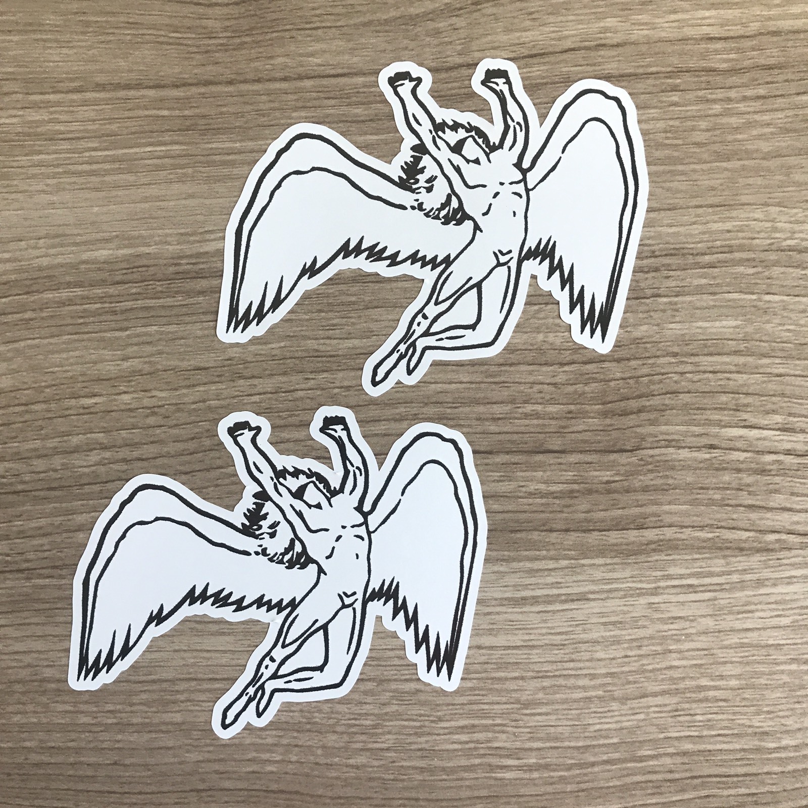 Led Zeppelin Angel 4" Wide Vinyl Sticker – BOGO