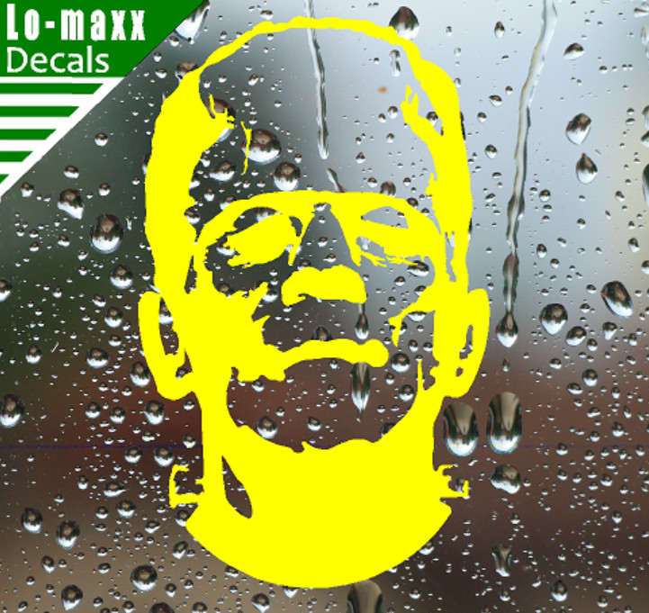 Frankenstein Monster Spooky Cool Car Window High Quality Die Cut Vinyl Decal