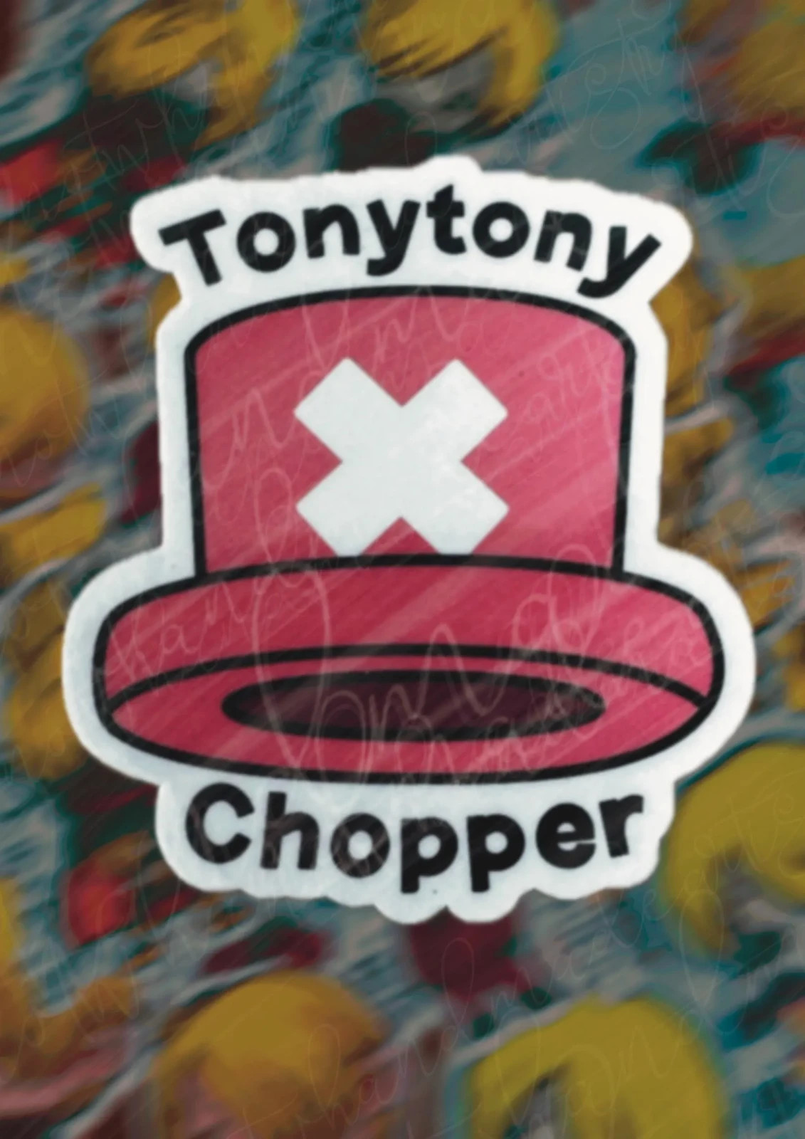 One Piece Chopper Doctor Reindeer Weatherproof Stickers