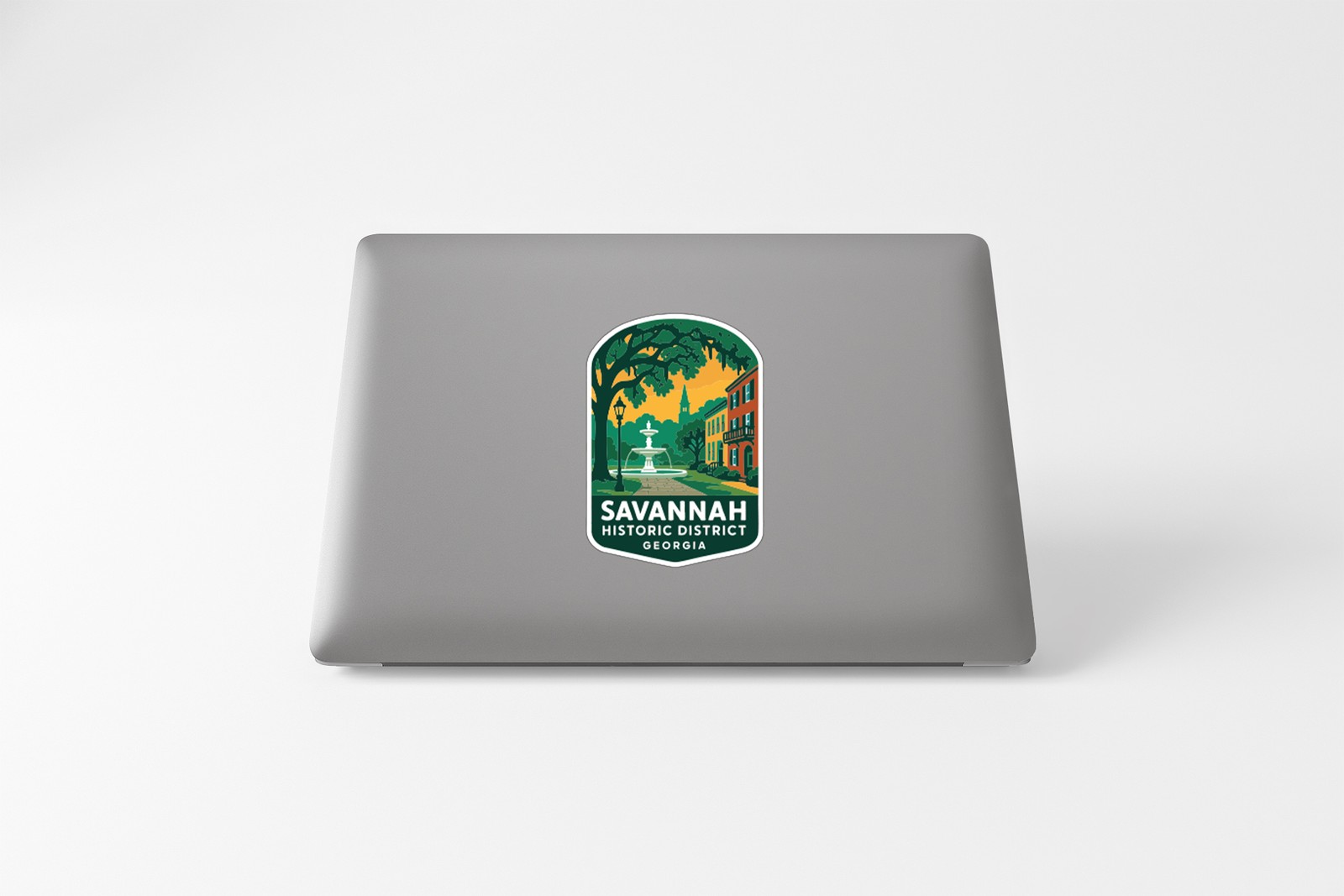 Savannah Historic District Georgia Sticker Decal Vinyl Die-Cut Symbolic Landmark