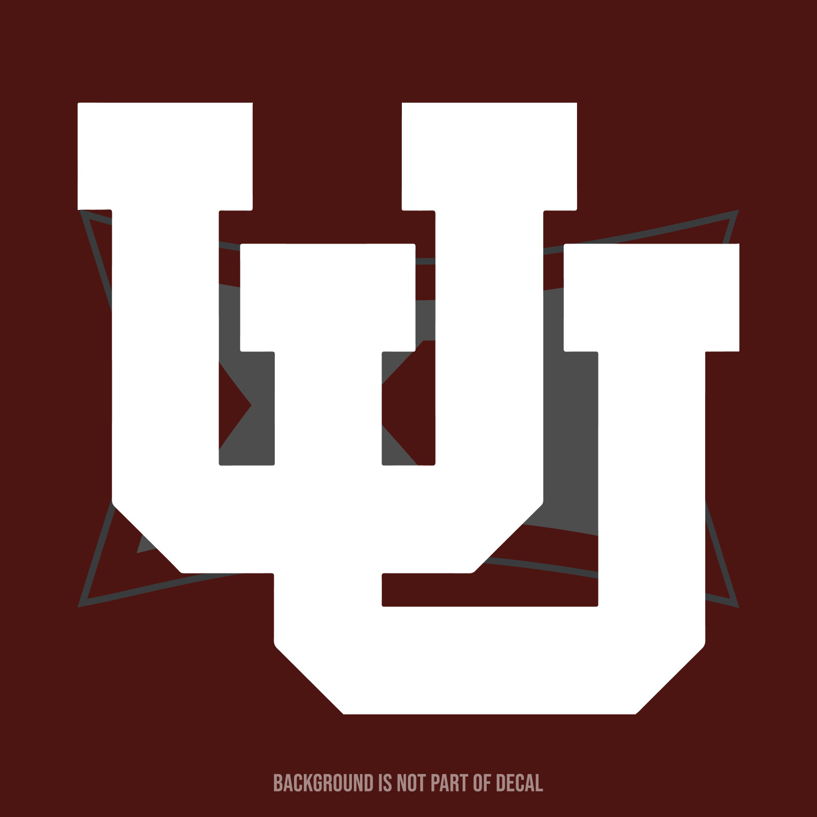 Utah Utes Vinyl Decal Sticker