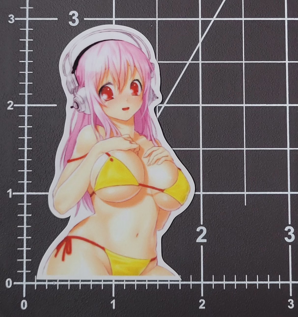 Super Sonico V1 Sticker 3"