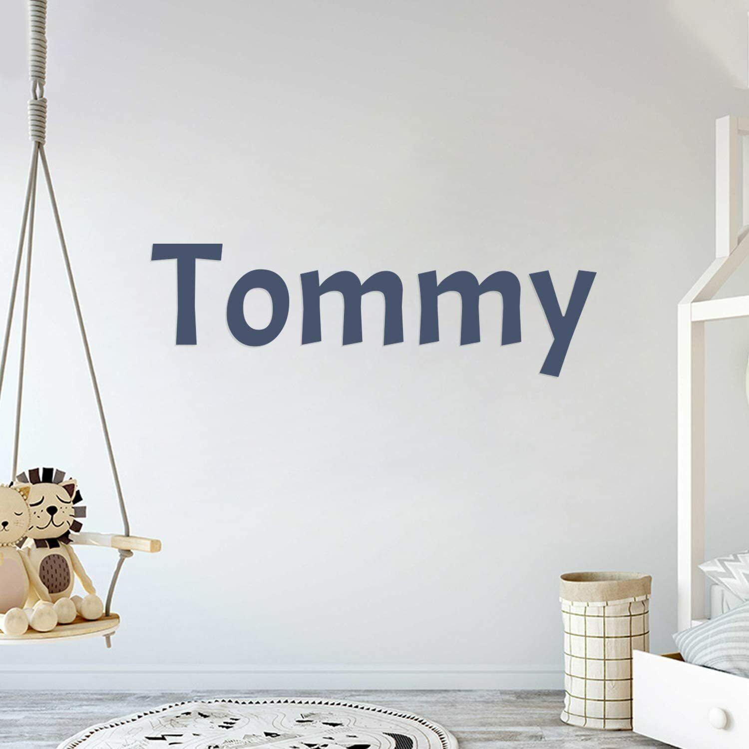 Custom Your Name | Mural Wall Decal Sticker for Home or Room Decoration.