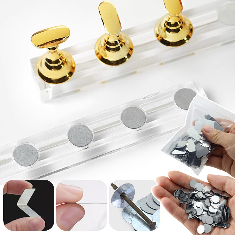 Thin Anti-rust Iron Sheet 100pcs Without Glue /Without Sticker Mini Metal Plates