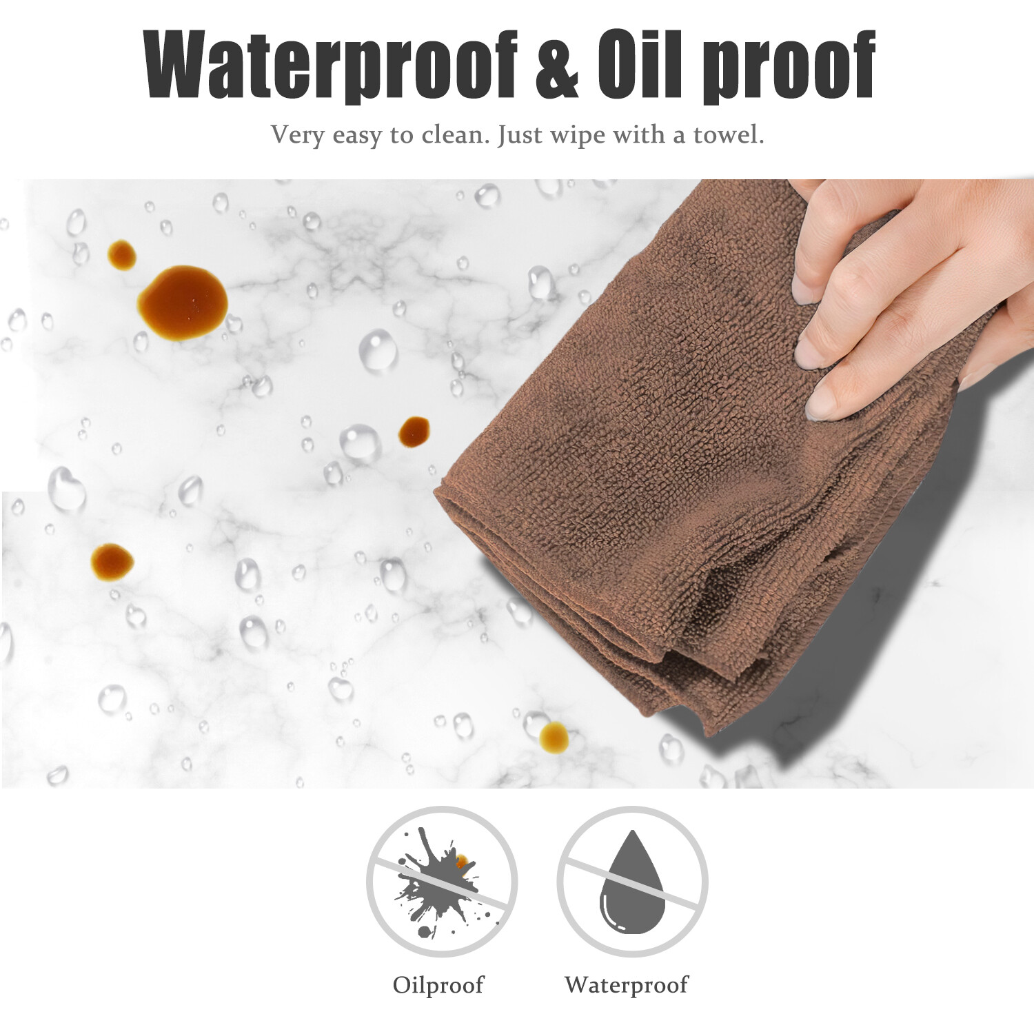 Marble Contact Paper Oil-proof Wallpaper Film PVC Self-Adhesive Granite Sticker