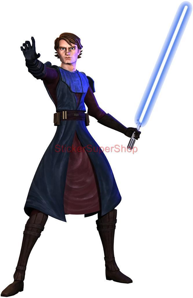 Choose Size – STAR WARS ANAKIN SKYWALKER Decal Removable WALL STICKER Art Decor