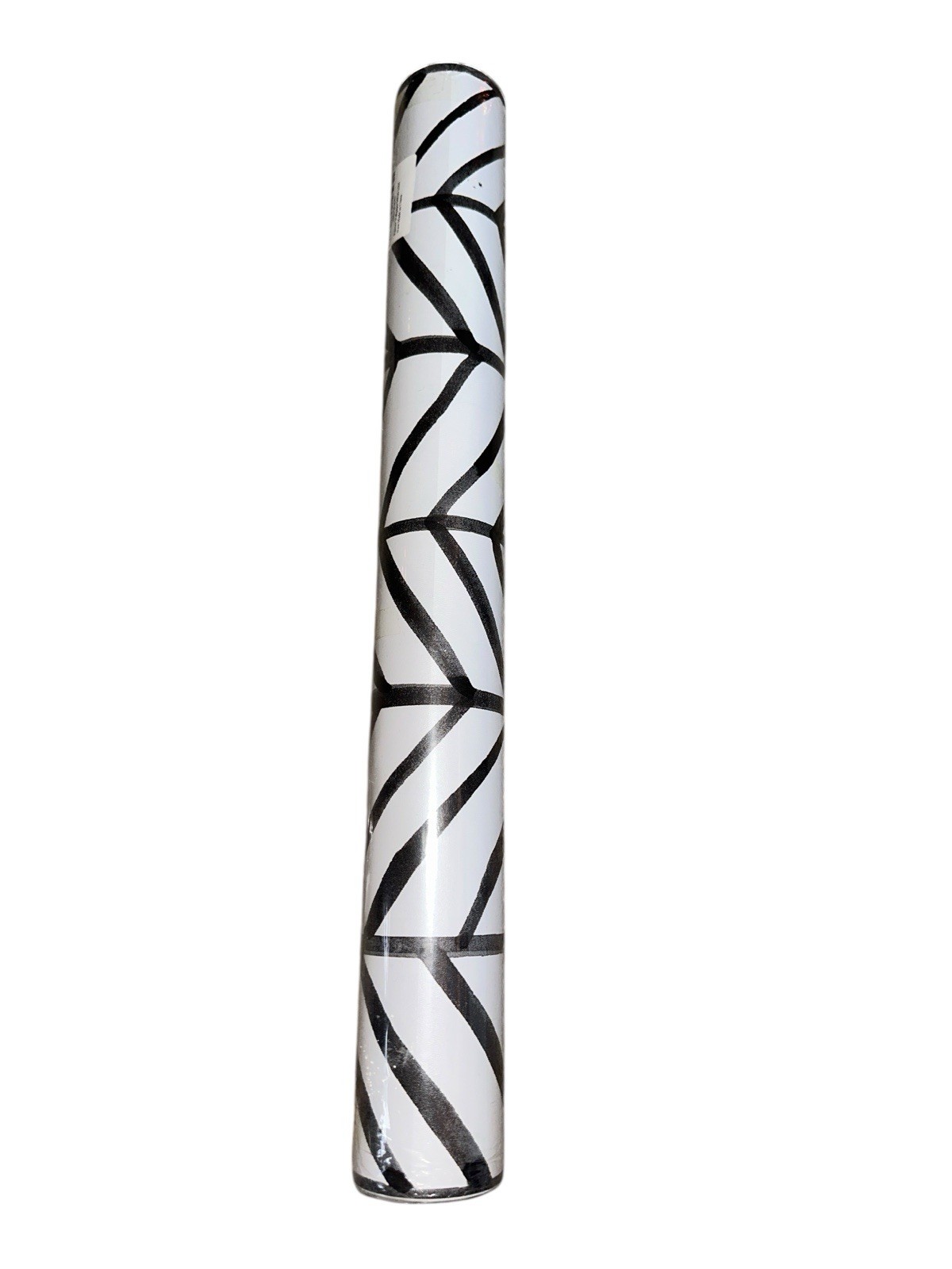 Peel Stick Accent Wallpaper Herringbone Black White Vinyl Removable Modern Chic