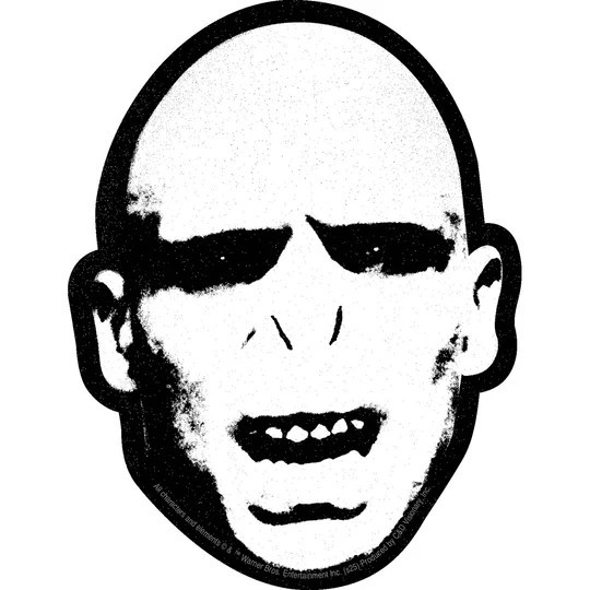 Stickers – C&D Visionary – Harry Potter Voldemort Face Head 4.3"x5.6" NEW Movie