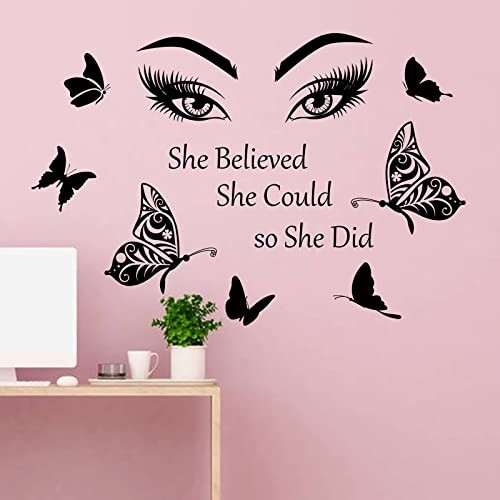 motivational quotes for woman Inspirational Wall Decal Quotes Girls Bedroom ART