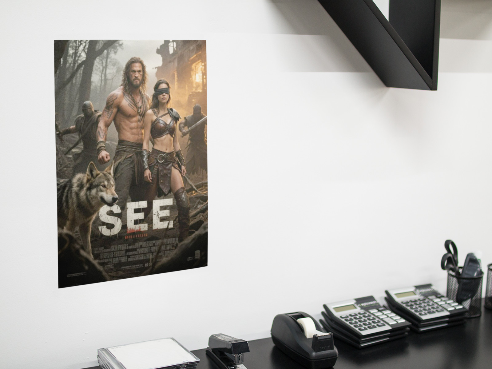 Post Apocalyptic Action Series Wall Vinyl Decal Poster Print Removable Adhesive