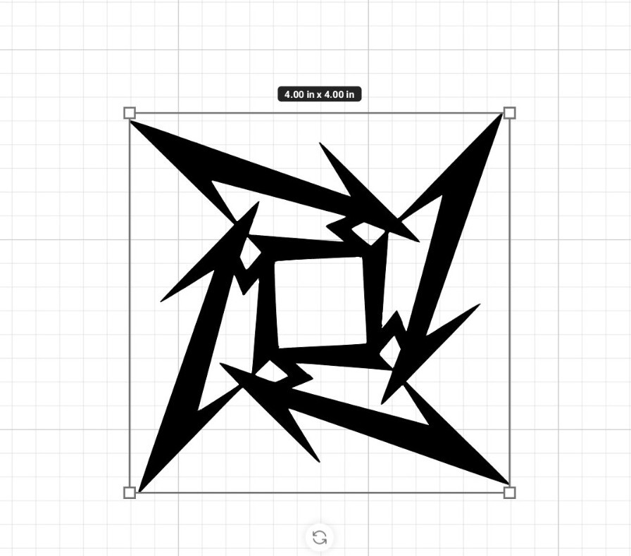 Metallica Logo 4" Wide Diecut Custom Vinyl Decal Sticker, Vintage!