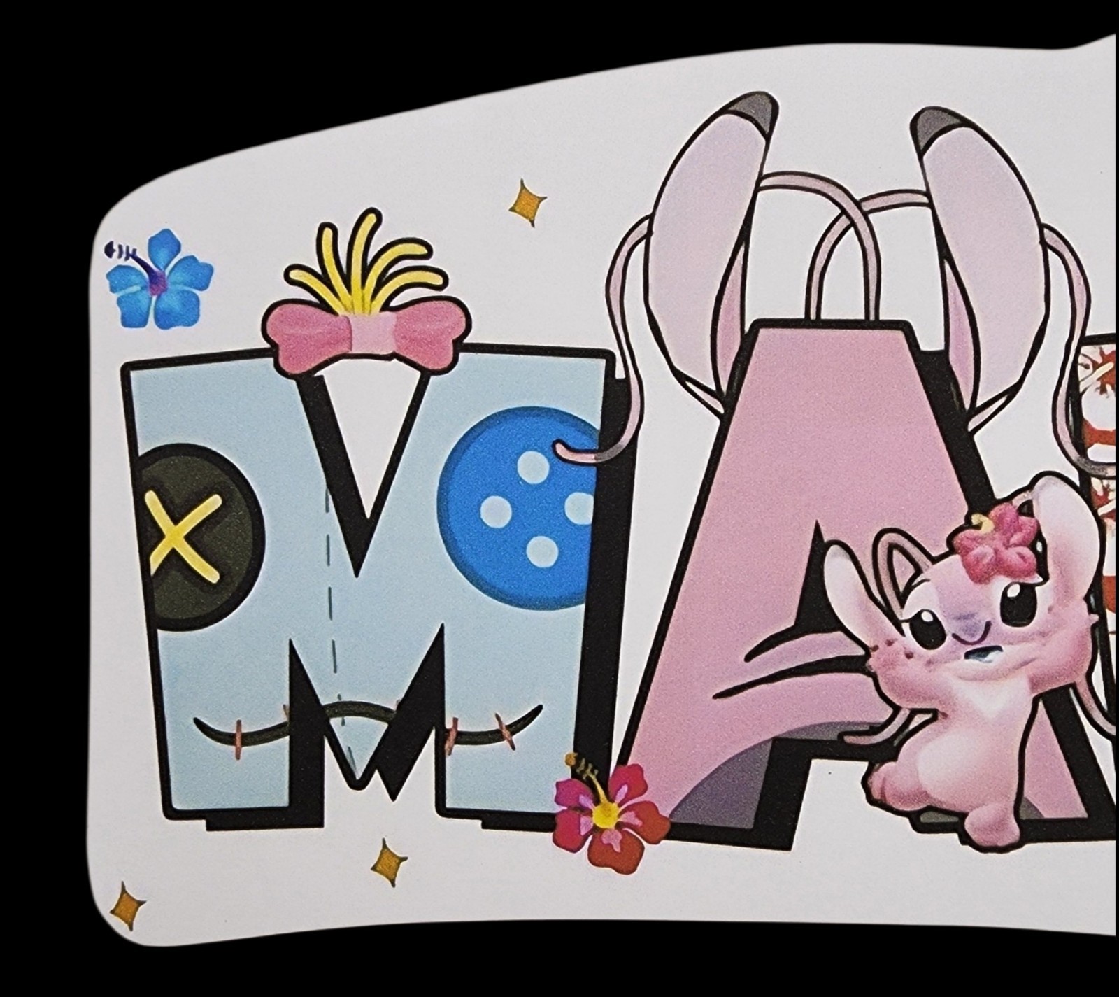 Lilo & Stitch Mama Inspired Waterproof Car Decal Vinyl Sticker Kid Movie Cartoon