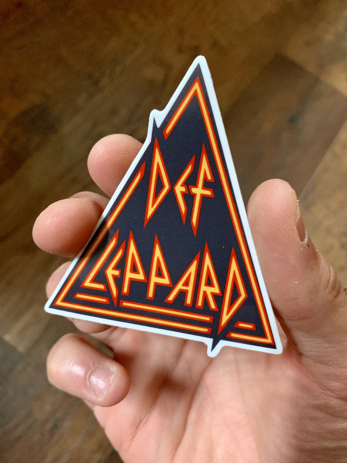 Def Leppard 3" Premium Quality Vinyl Decal Sticker Heavy Metal Rock Joe Elliott