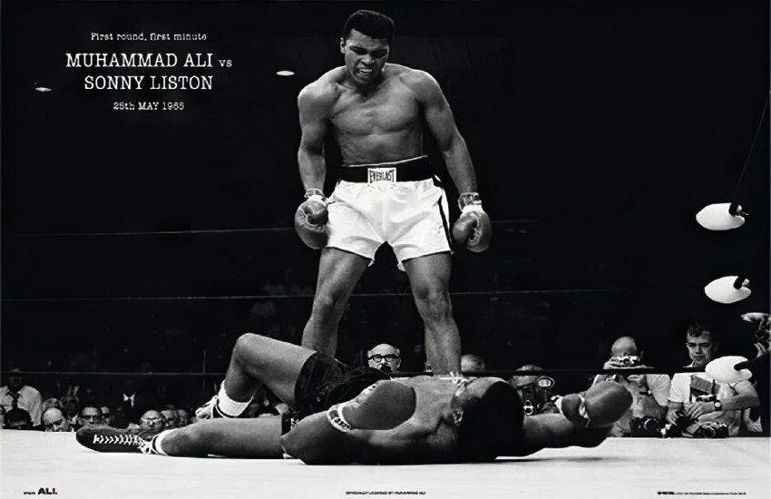 Muhammad Ali Sports Wall Vinyl Decal Poster Print Removable Adhesive Backing