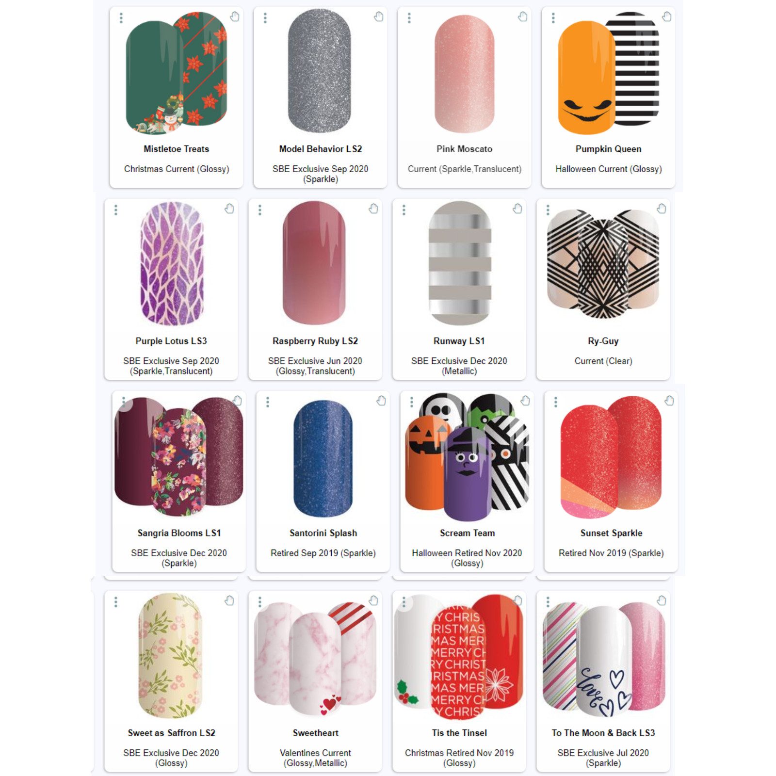 Jamberry Lacquer Strips – You Choose – FREE SHIPPING