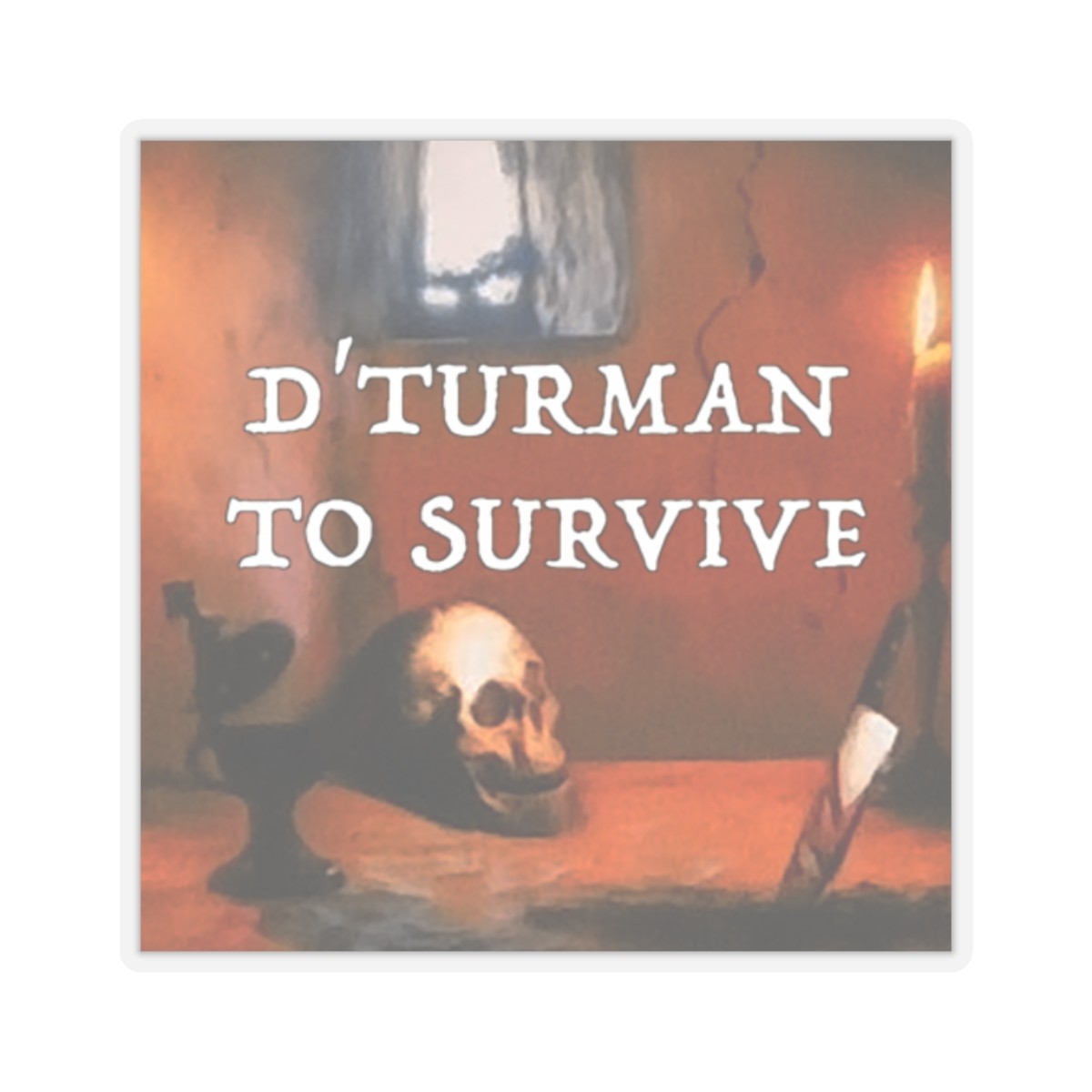 True Crime Survivor Book Kiss-Cut Stickers