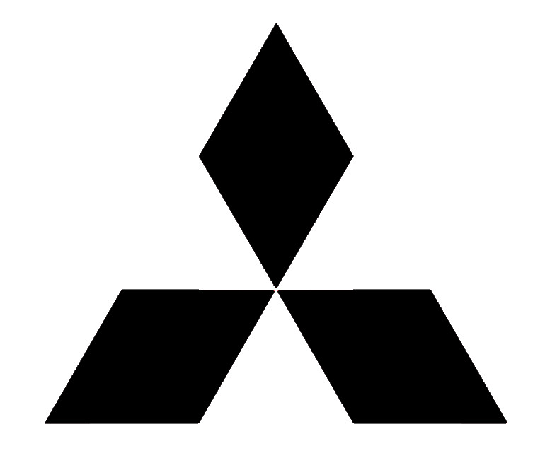 MITSUBISHI LOGO, Decal Sticker for Car, Window, Laptop, Tumbler