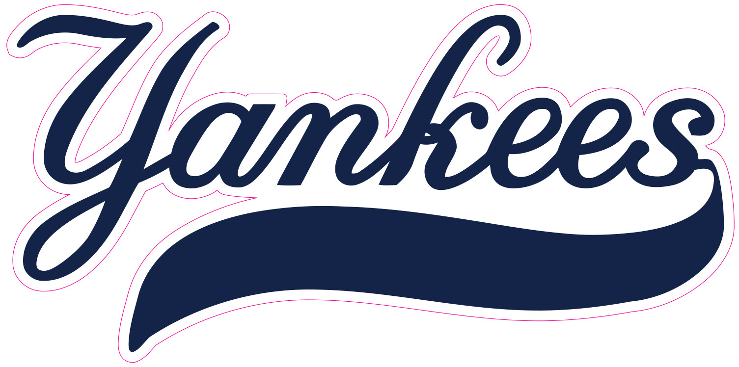 New York Yankees Baseball Vinyl Decal Sticker Car Truck Bumper Tumbler Mug