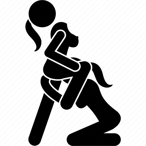 Sexy Woman Lesbian Silhouette Explicit Vinyl Die Cut Sticker