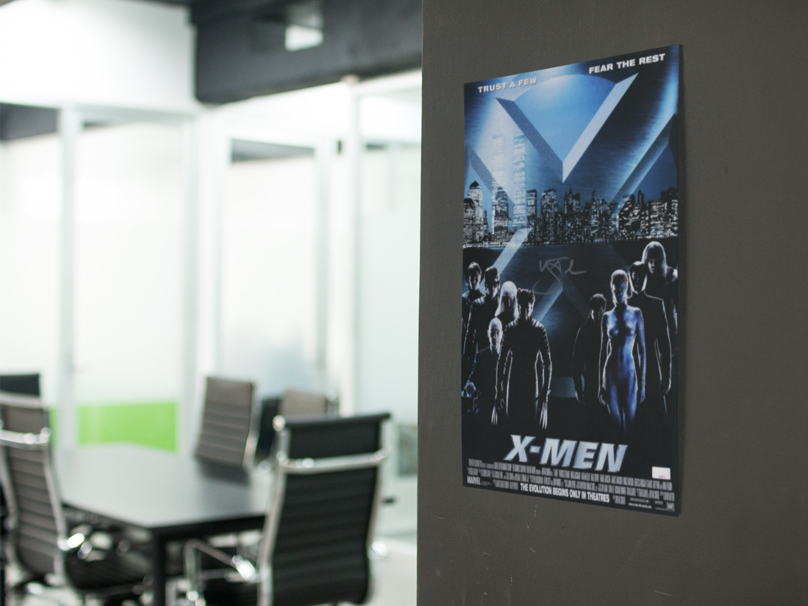 X-MEN Movie Wall Vinyl Decal Poster Canvas Print (Removable Adhesive)