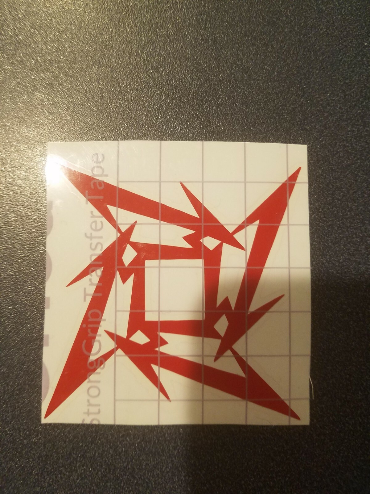 Metallica Ninja Star Logo Vinyl Decal