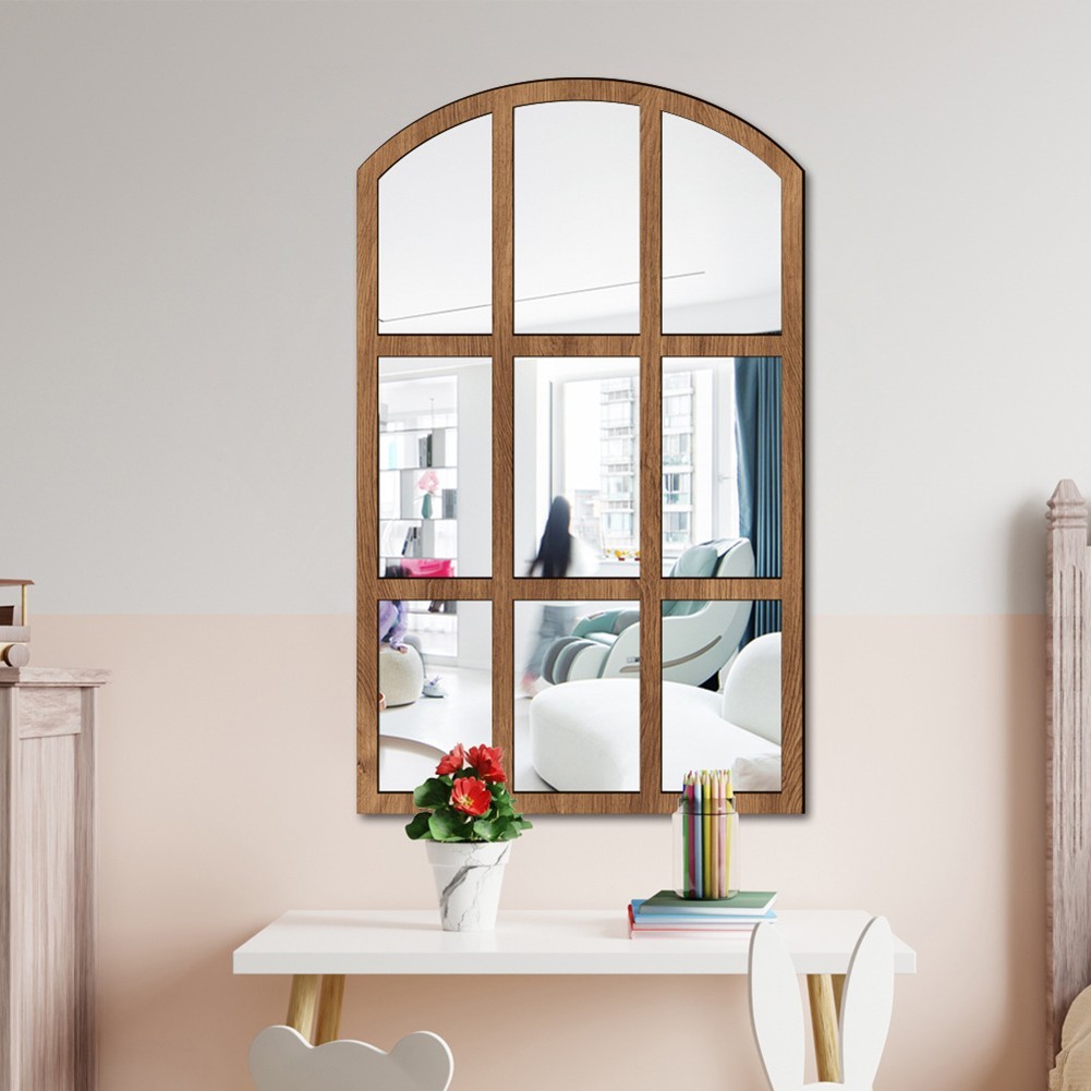 Imitation Window Acrylic Mirror Wall Sticker for Depth and Style in Your Home