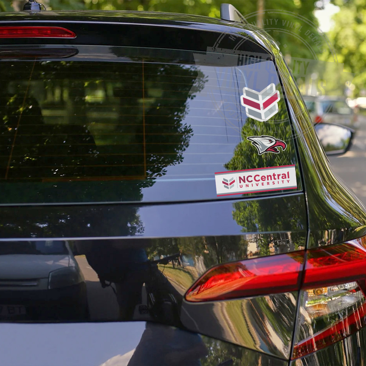 NCCU Central University NCAA Eagles A4 HQ Printed Vinyl Decal Sticker Kit