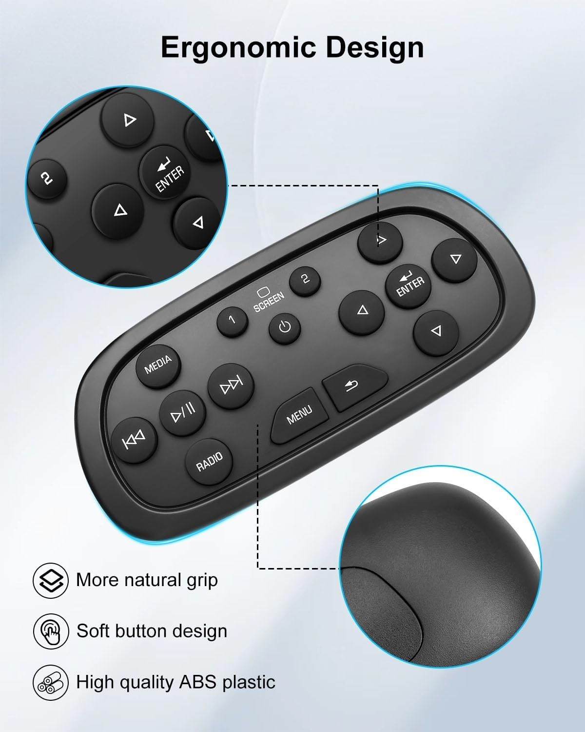 Chevy Cadillac Escalade DVD Remote 2015-2021 | Yukon Suburban Tahoe