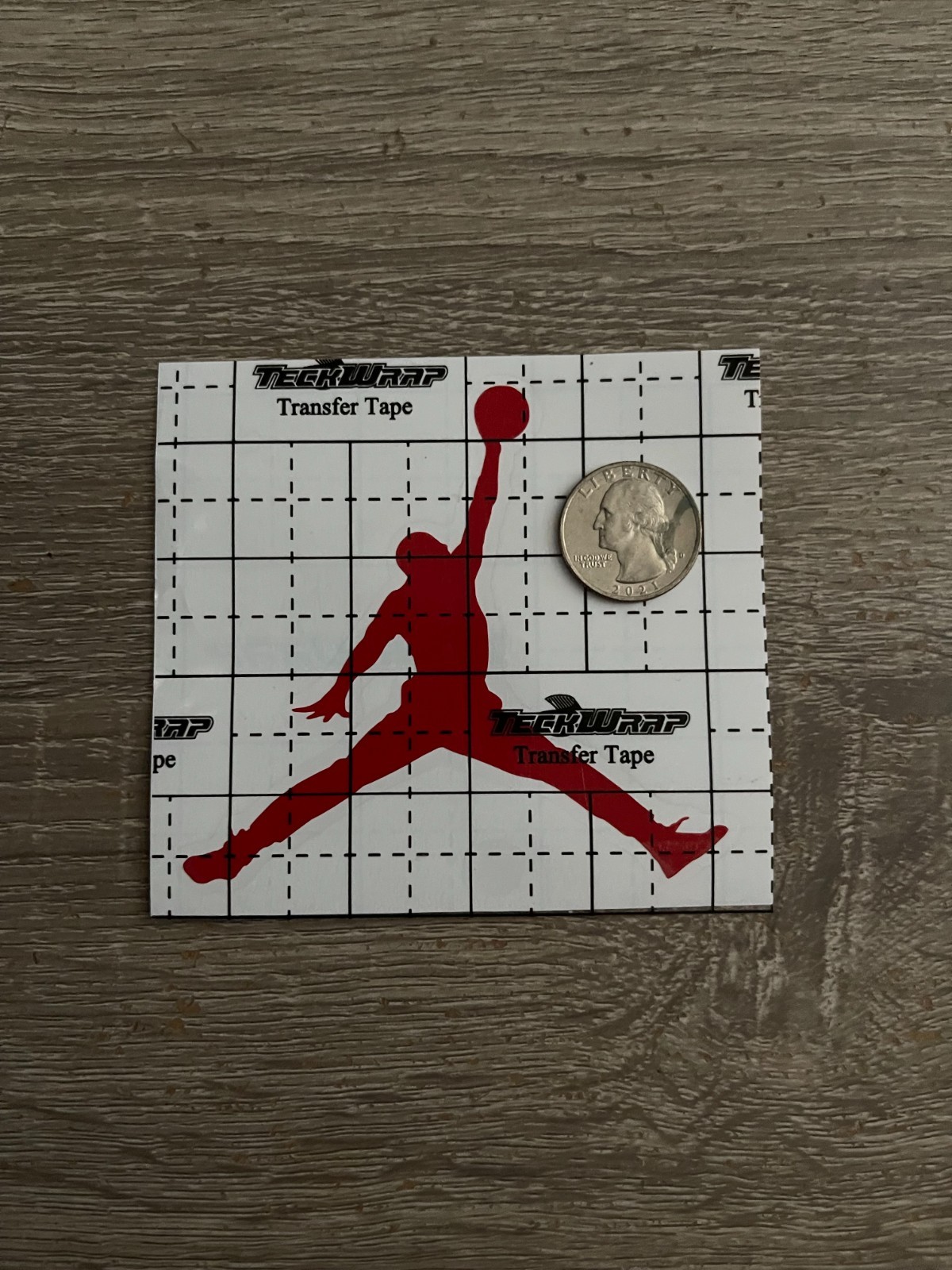 Michael Jordan Jumpman sticker decal 3.5”x3.5”