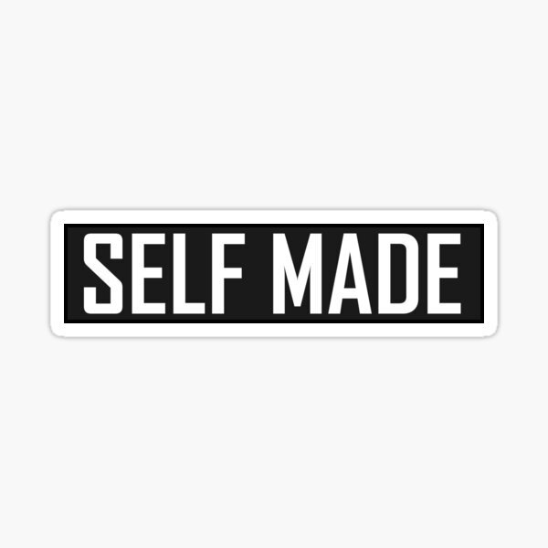 Real Hustle Grind Motivation Self Made Phrase Decal Bumper Laptop Vinyl Sticker