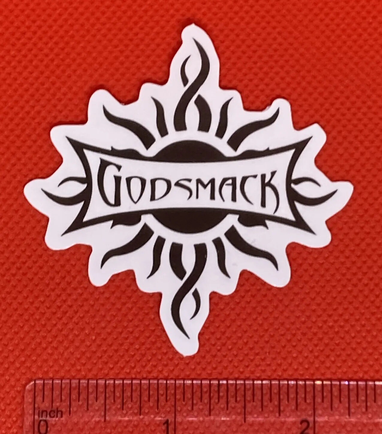 Godsmack Decal Sticker Black White Vintage Look Fast Free US Shipping 🇺🇸