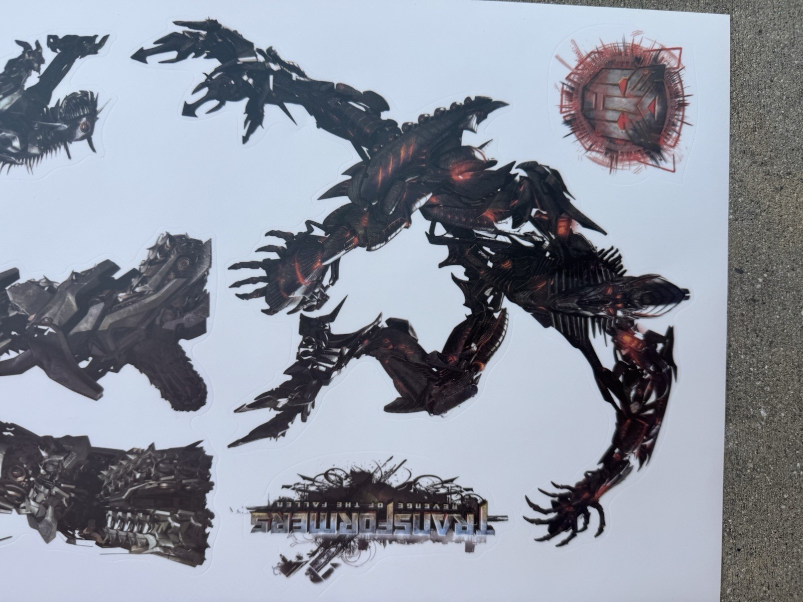 TRANSFORMERS Wall Stickers Decals 20 decals room decor Bumblebee Optimus Prime