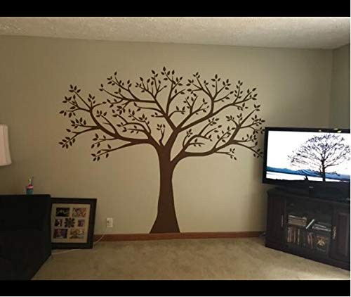 Giant Family Photo Tree Wall Decal Wall Sticker Vinyl Mural Art for Home Deco…