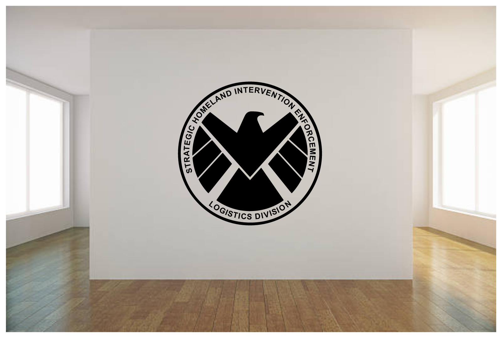 Agents of Shield 14" Large Wall Art Vinyl Decal Choice of Color Set of 2