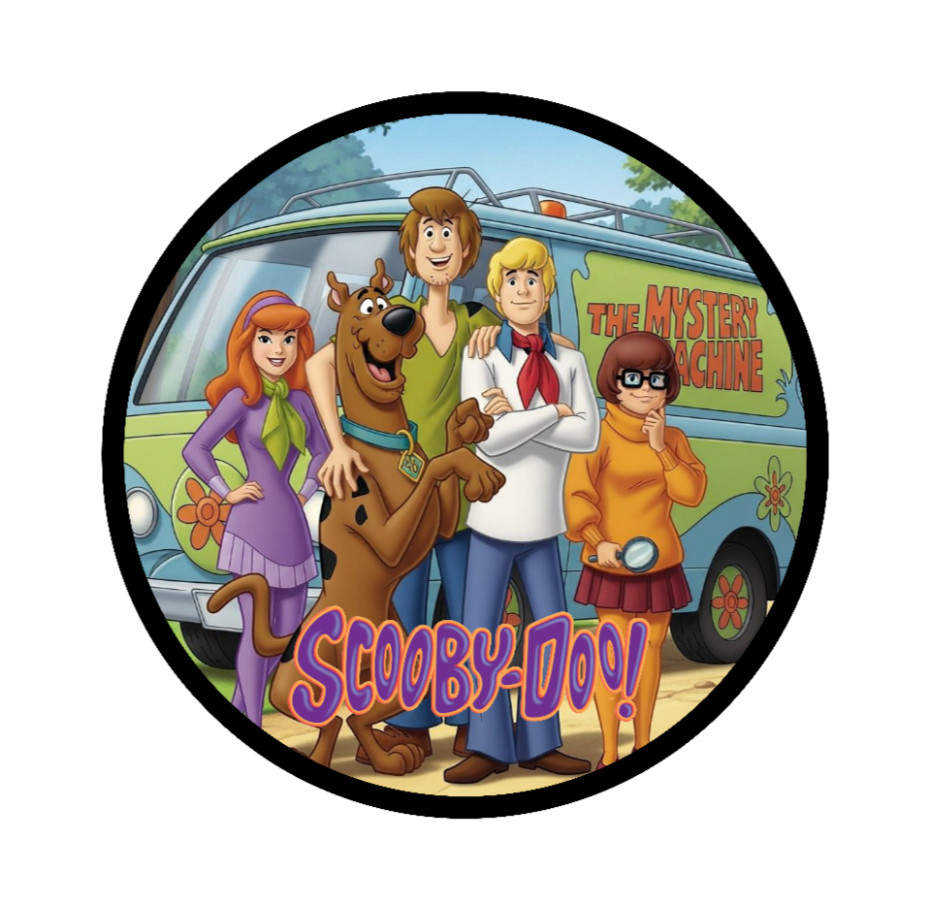 Scooby Do (Gang) – 4" Handcrafted Vinyl Decal Car Laptop Cooler Journal Decor 26